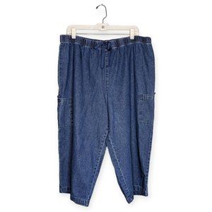 Basic Editions Cropped Jeans Size XXL